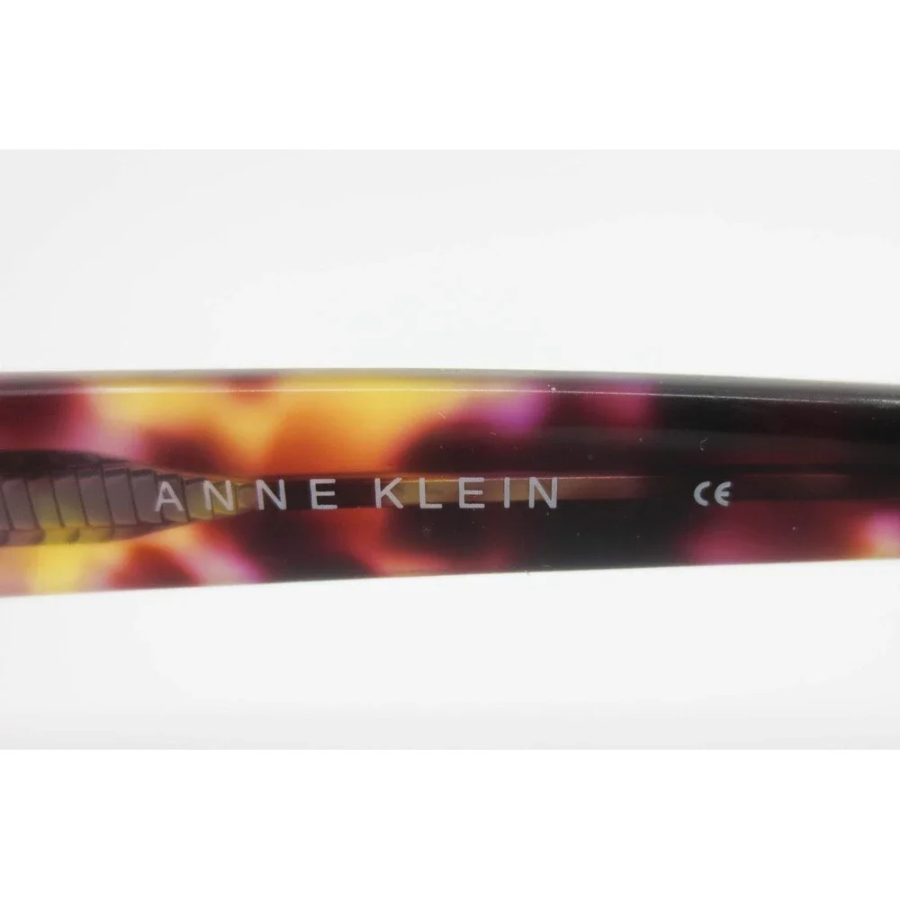 Anne Klein AK5033 Mocha Brown Tortoise Semi Rimless Cat Eye Eyeglasses 49-16-130